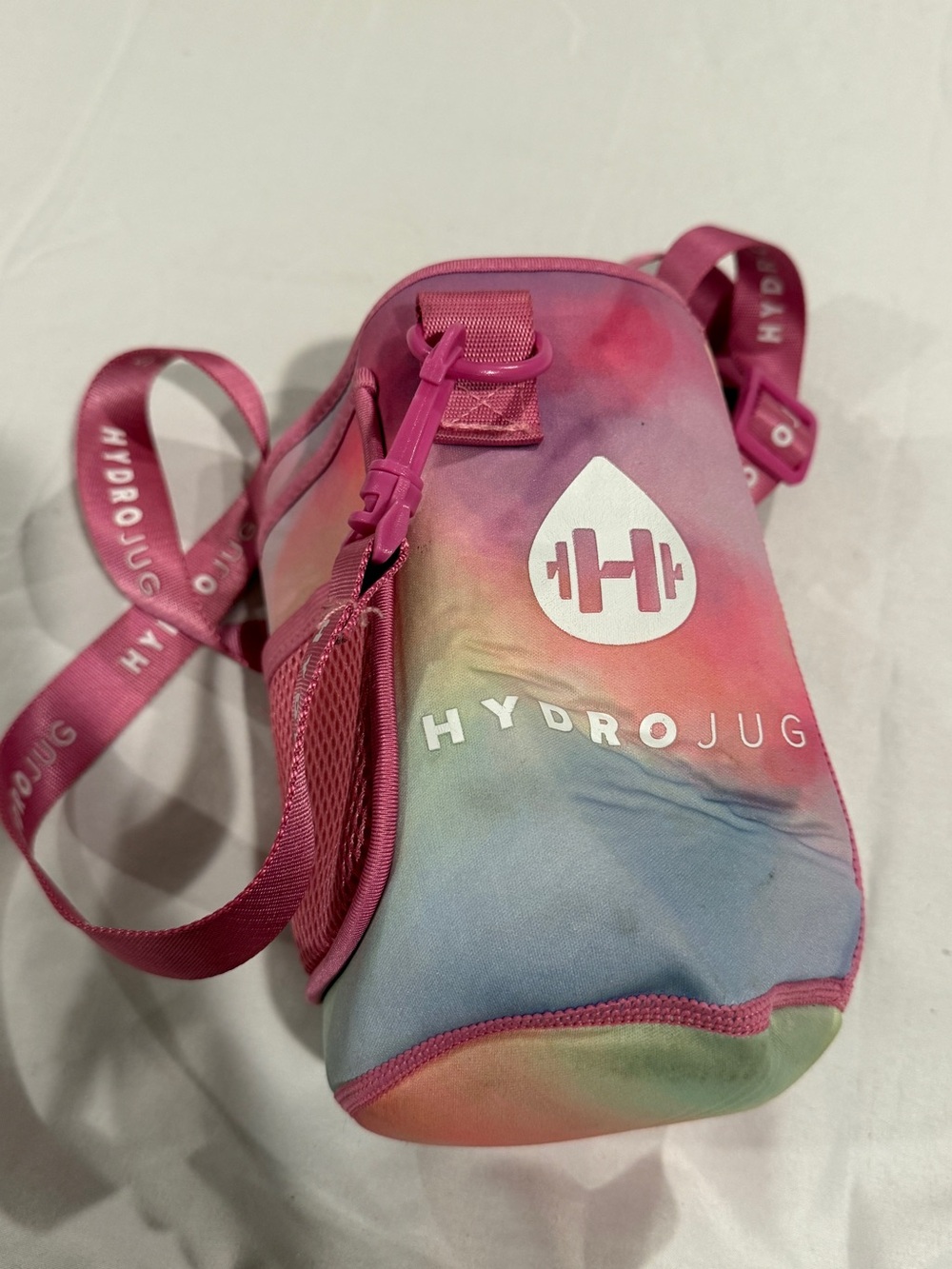 Retired Limited Edition HydroJug Pro Tie Dye / Rainbow Sherbet Neoprene Sleeve